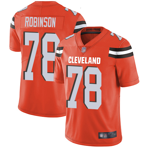 Cleveland Browns Greg Robinson Men Orange Limited Jersey 78 NFL Football Alternate Vapor Untouchable
